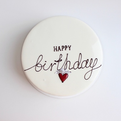 Муссовый торт Happy birthday